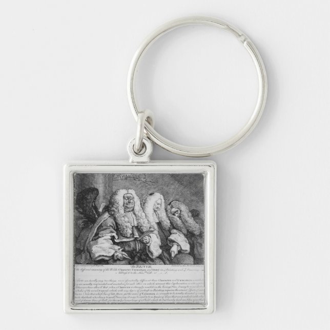 The Bench, 1758 Key Ring (Front)