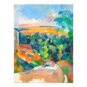 The Bend in the Road by Paul Cezanne Photo Print