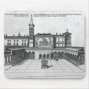 The Benediction Loggia of the Old Vatican Mouse Pad