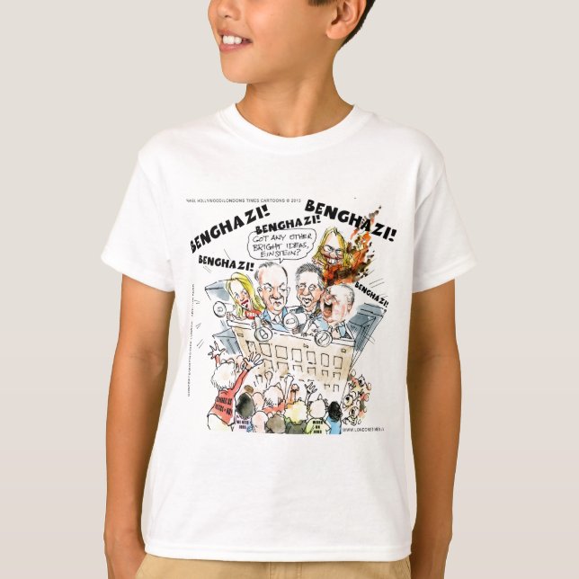 The Benghazi Shuffle Funny T-Shirt (Front)