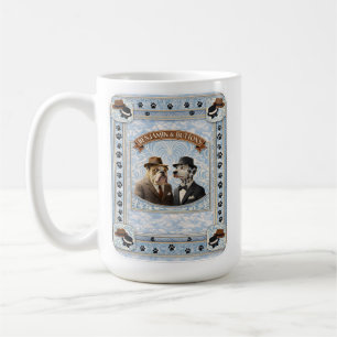 The Benjamin and buttons dapper dog vintage cerami Coffee Mug