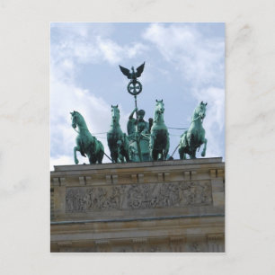 The Berlin Gate in City Centre - Brandenburg Postcard