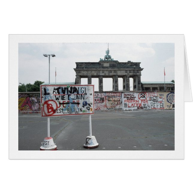 The Berlin Wall (Front Horizontal)