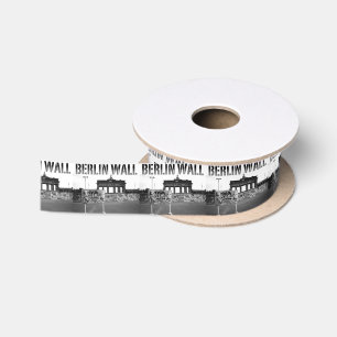 The Berlin Wall Germany 1989 - Pro Photo Satin Ribbon