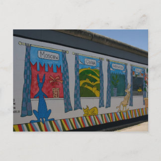 The Berlin Wall Postcard