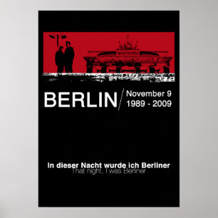 The Berlin Wall Poster