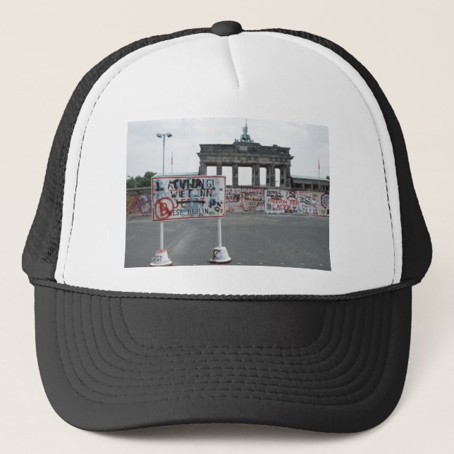 The Berlin Wall Trucker Hat (Front)