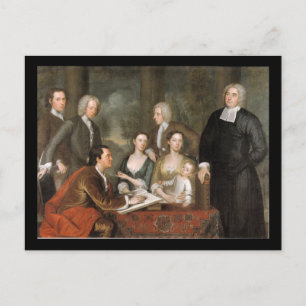 The Bermuda Group, by John Smibert Postcard