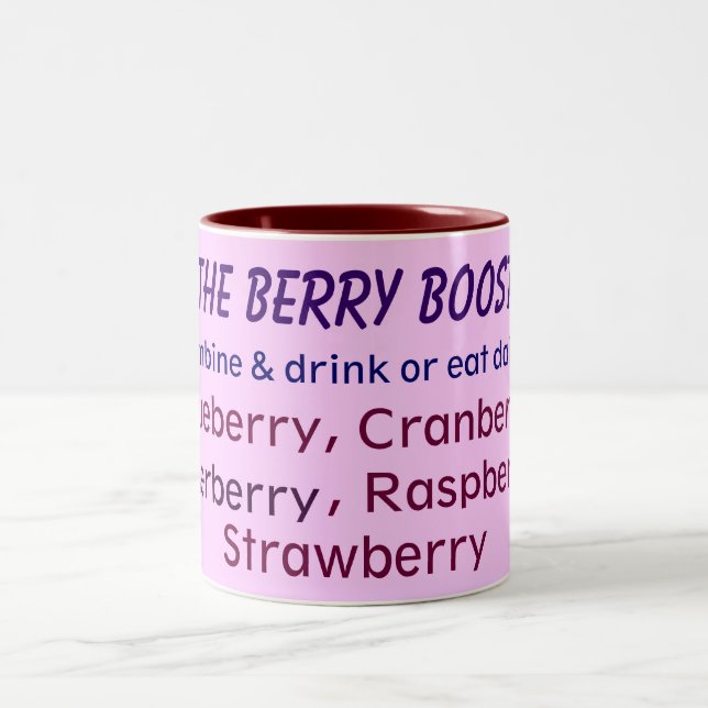 The Berry Boost mug (Center)