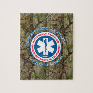The Best are EMTs, the Rest are Policemen Jigsaw Puzzle