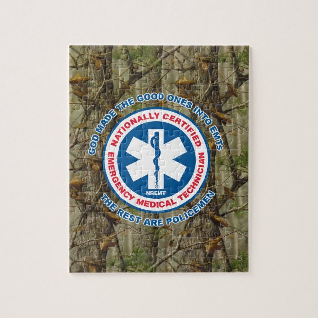 The Best are EMTs, the Rest are Policemen Jigsaw Puzzle (Vertical)