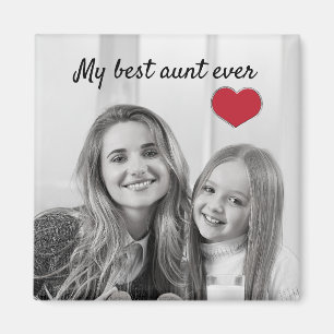 the best aunt in the world magnet