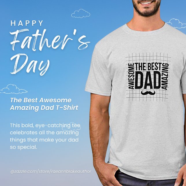 The Best Awesome Amazing Dad T-Shirt (Creator Uploaded)