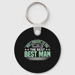 The Best Best Man Bachelor Party 1 Key Ring
