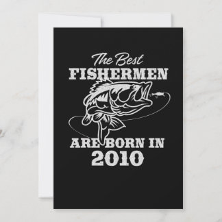 The best birthday gift for 2010s Fisherman Fishing Invitation