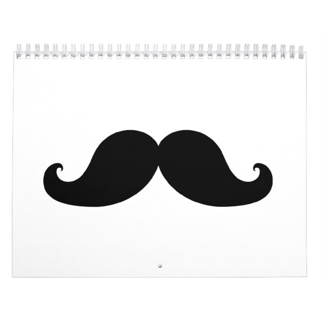 THE BEST BLACK MUSTACHE CALENDAR (Cover)