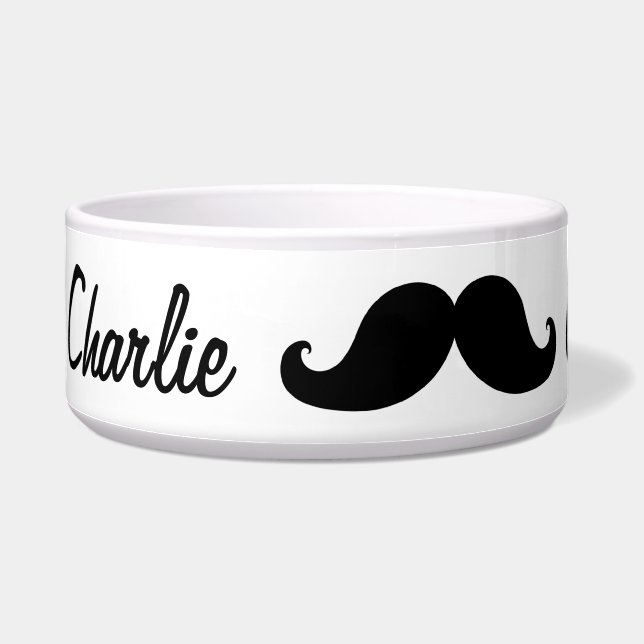 THE BEST BLACK MUSTACHE PERSONALIZED (Left)