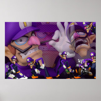 The Best Boy - Waluigi Poster