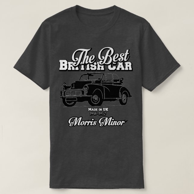 The best british Morris Minor T-Shirt (Design Front)