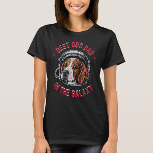 The Best Brittany Spaniel Dad in the galaxy - Brit T-Shirt