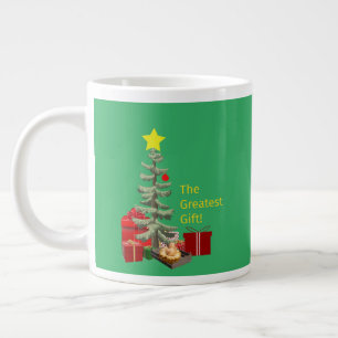 The Best Christmas Ever! on a 2 sided Large Coffee Mug