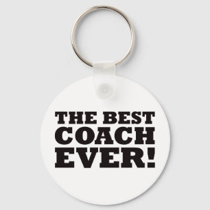 The Best Coach Ever Key Ring