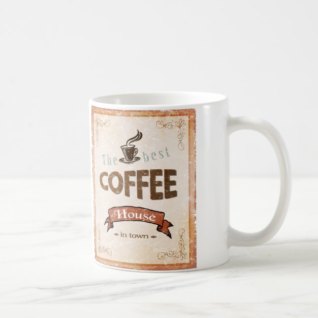 The Best Coffee House Mug (Right)