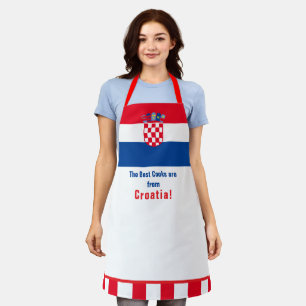 The Best Cooks are from Croatia! Adult Apron
