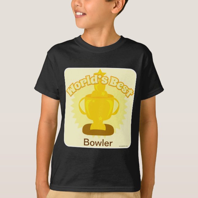  The Best Customisable Trophy Cup Design T-Shirt (Front)