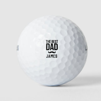 The best dad custom name Golf Balls