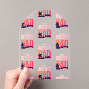The Best Dad Ever Acrylic Invitations