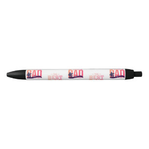 The Best Dad Ever Black Ink Pen