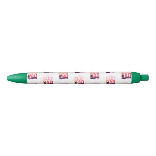 The Best Dad Ever Black Ink Pen