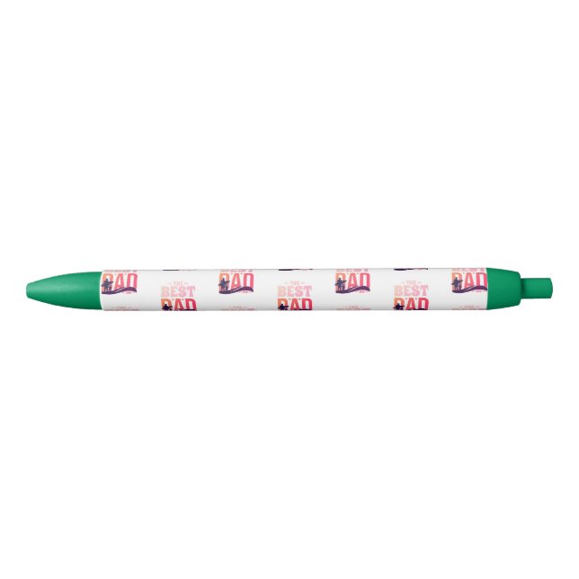 The Best Dad Ever Black Ink Pen (Front)