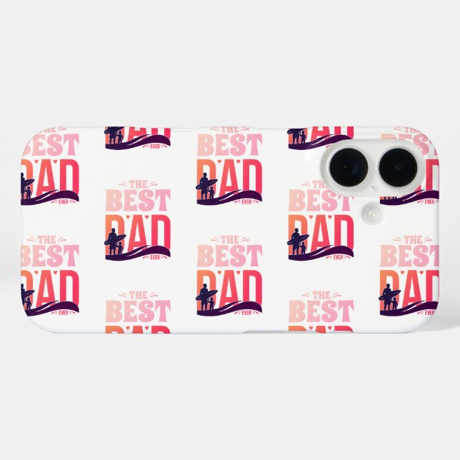The Best Dad Ever Case-Mate iPhone Case (Back (Horizontal))