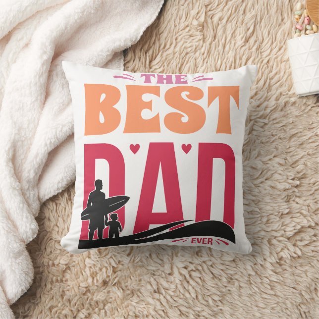 The Best Dad Ever Cushion (Blanket)
