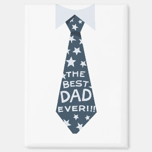 'The Best Dad Ever' Father's Day Birthday Gift Magnet