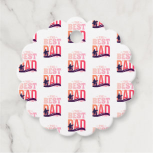 The Best Dad Ever Favour Tags