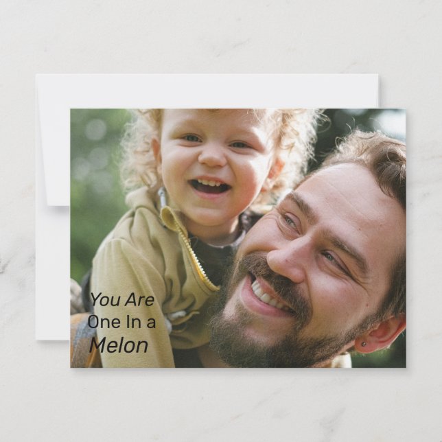 The Best Dad Ever Holiday Card (Front)