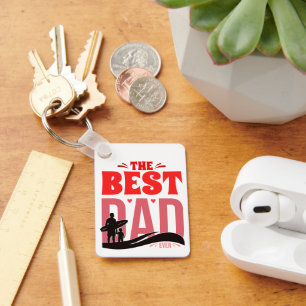The Best Dad Ever Key Ring