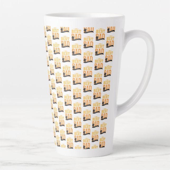 The Best Dad Ever Latte Mug (Right)