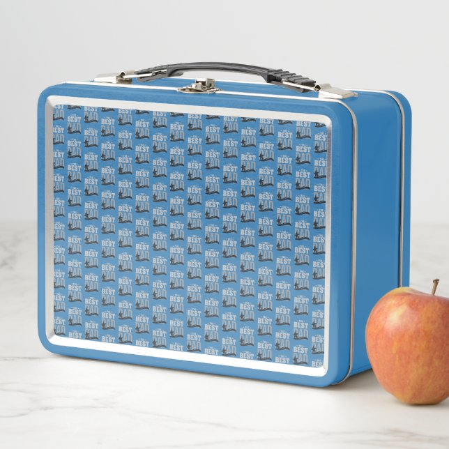 The Best Dad Ever Metal Lunch Box (In Situ)