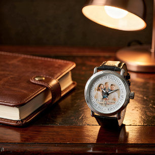 The Best Dad Ever Modern Classic Photo Watch