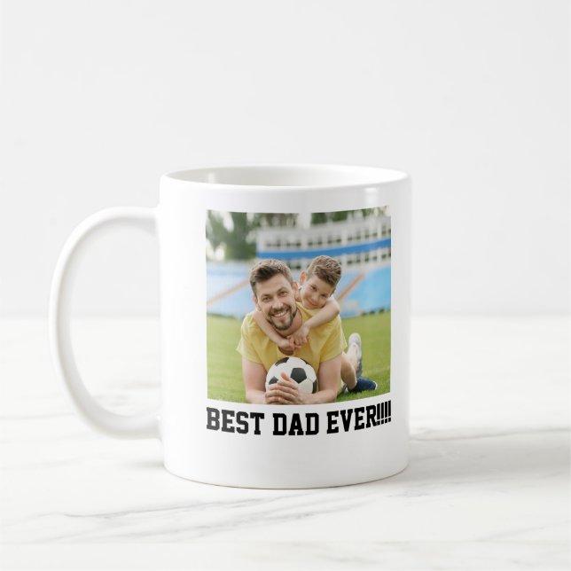 The Best Dad Ever Mug/ Father Gift Mug (Left)