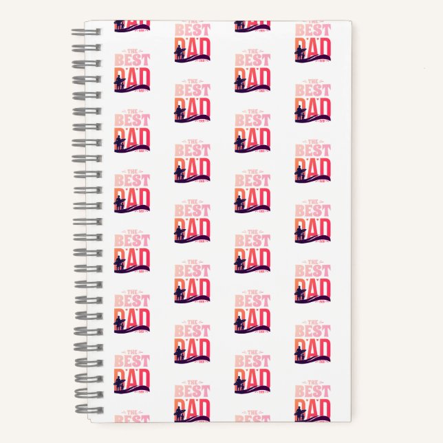 The Best Dad Ever Notebook (Front)