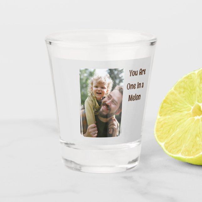 The Best Dad Ever Shot Glass (Front)