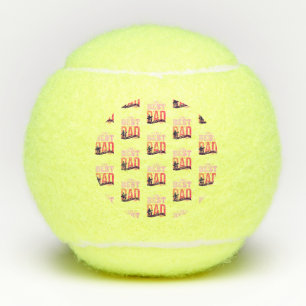 The Best Dad Ever Tennis Balls