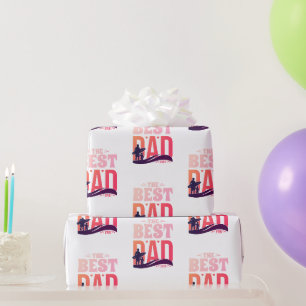 The Best Dad Ever Wrapping Paper