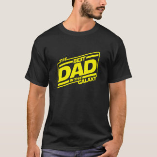 The Best Dad In The Galaxy Sci Fi T-Shirt