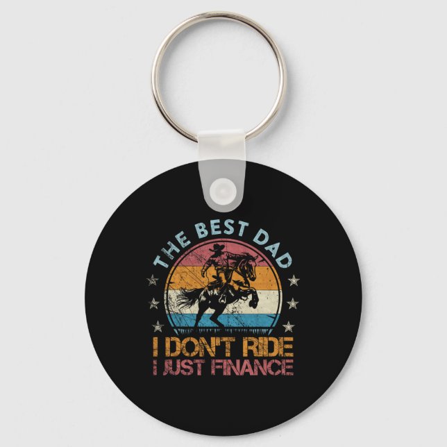 The Best Dad  Key Ring (Front)